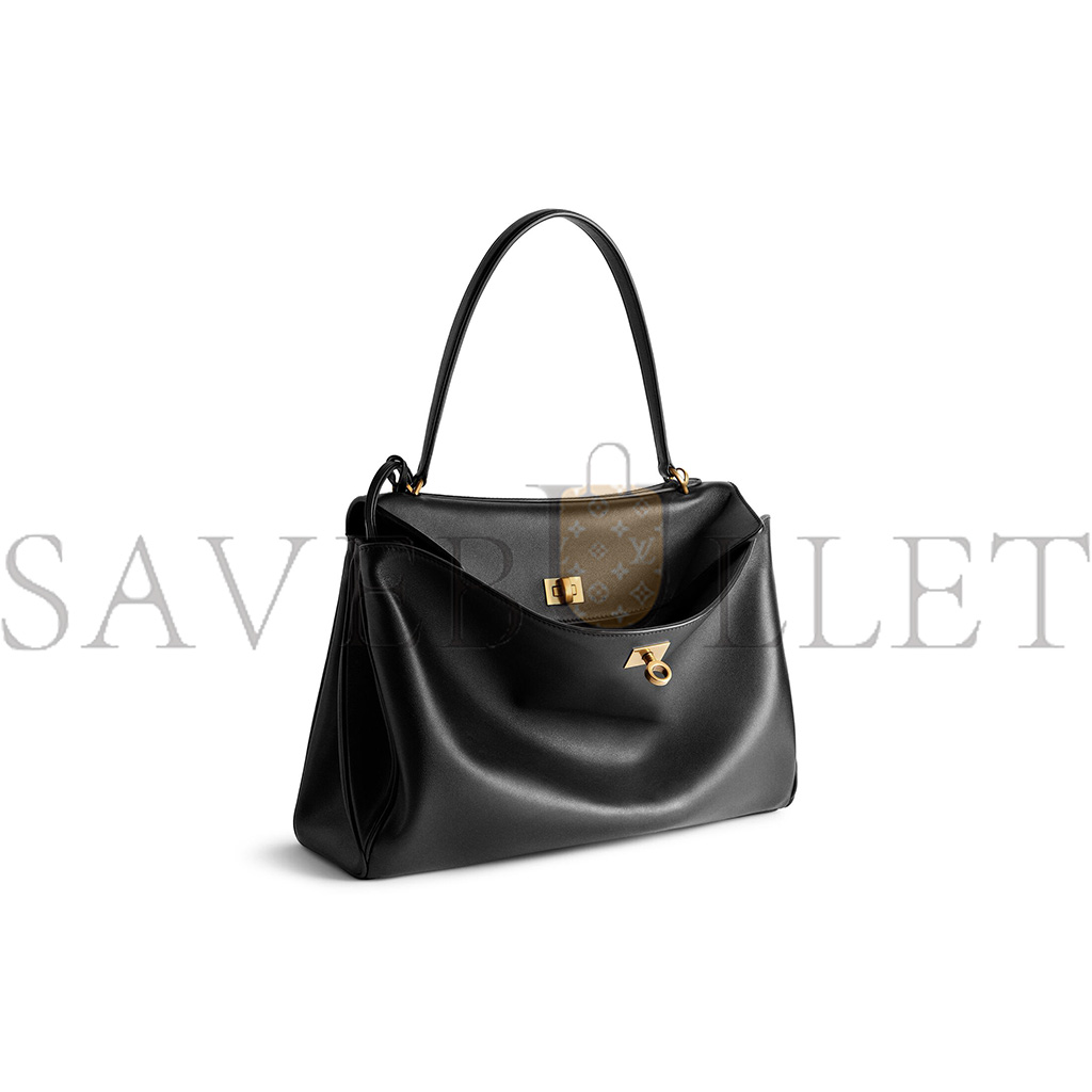 Ba*len*cia*ga rodeo medium tote gold hardware (35*23.3*10.9cm)